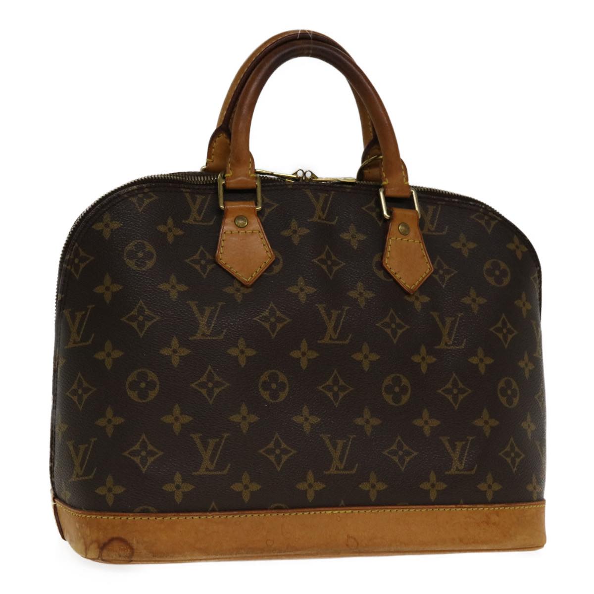 LOUIS VUITTON Monogram Alma Hand Bag M51130 LV Auth rd4104