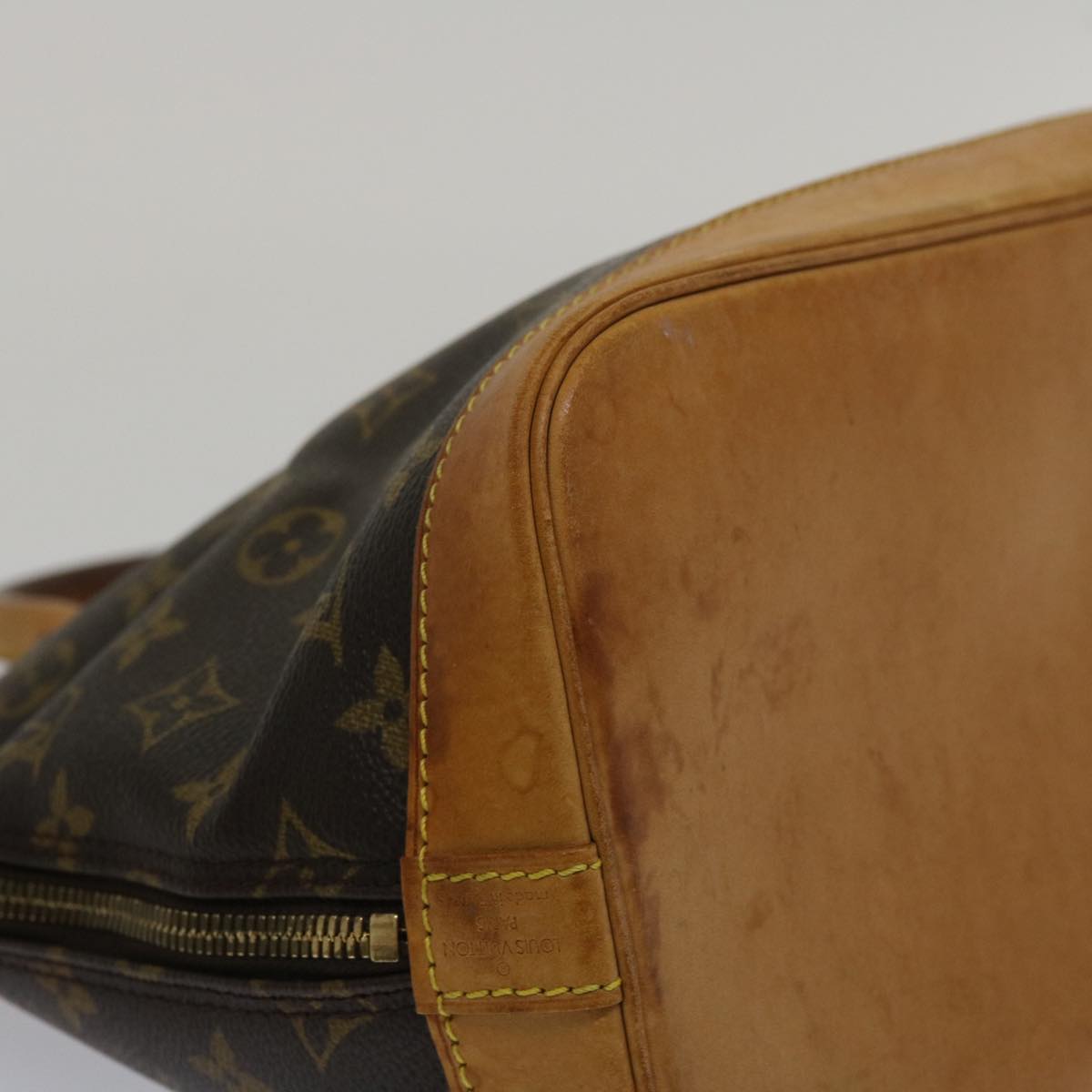 LOUIS VUITTON Monogram Alma Hand Bag M51130 LV Auth rd4104