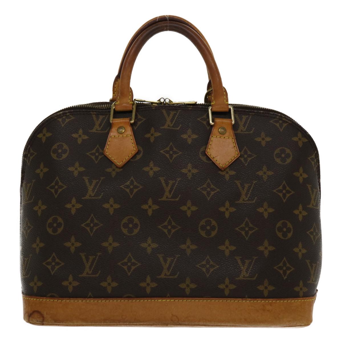 LOUIS VUITTON Monogram Alma Hand Bag M51130 LV Auth rd4104