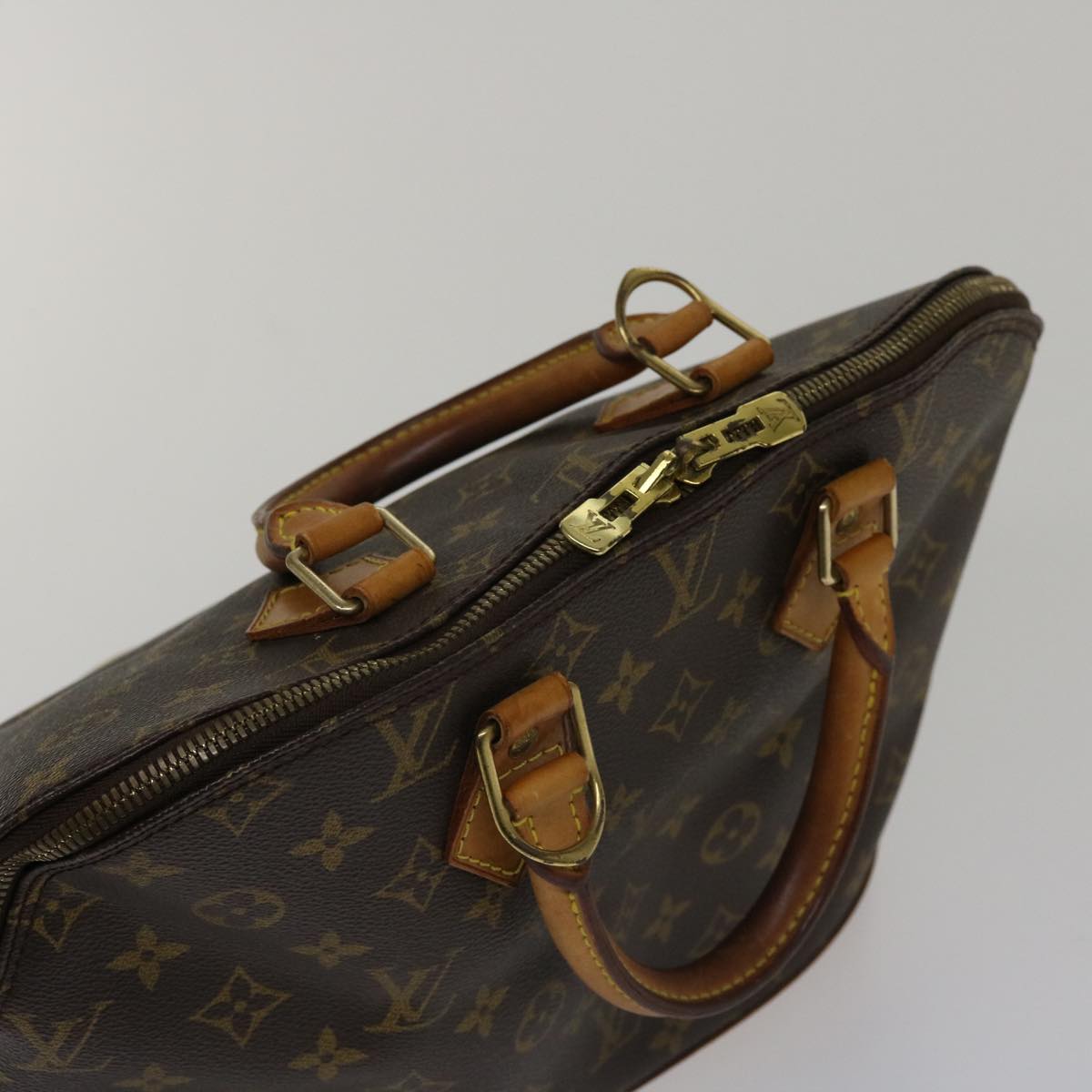 LOUIS VUITTON Monogram Alma Hand Bag M51130 LV Auth rd4104