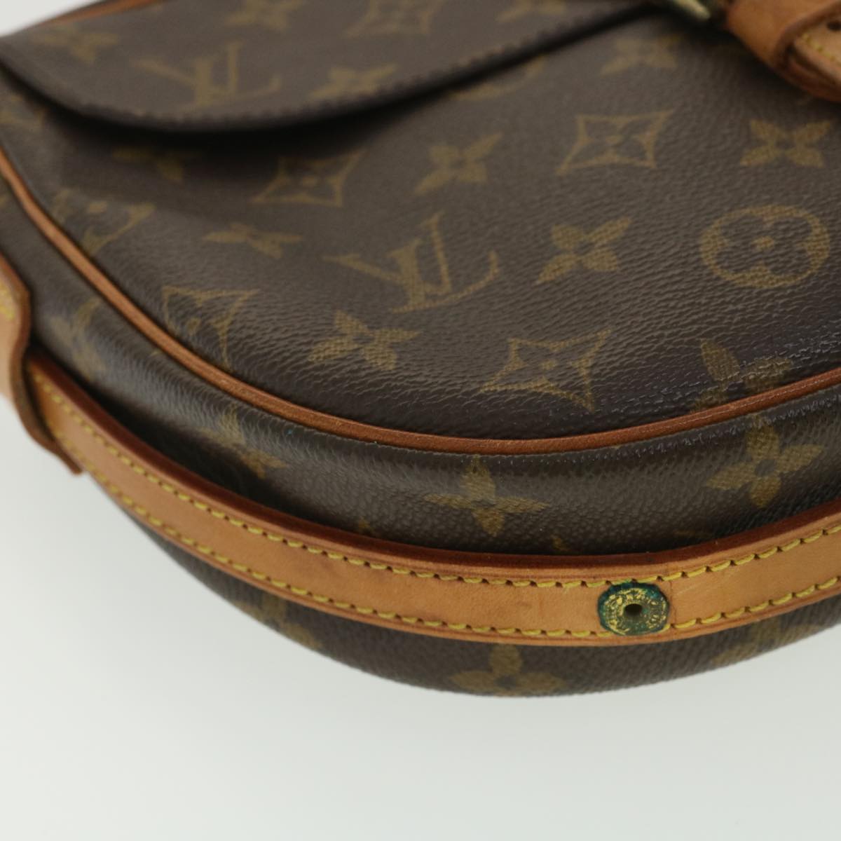 LOUIS VUITTON Monogram Jeune Fille MM Shoulder Bag M51226 LV Auth rd4107