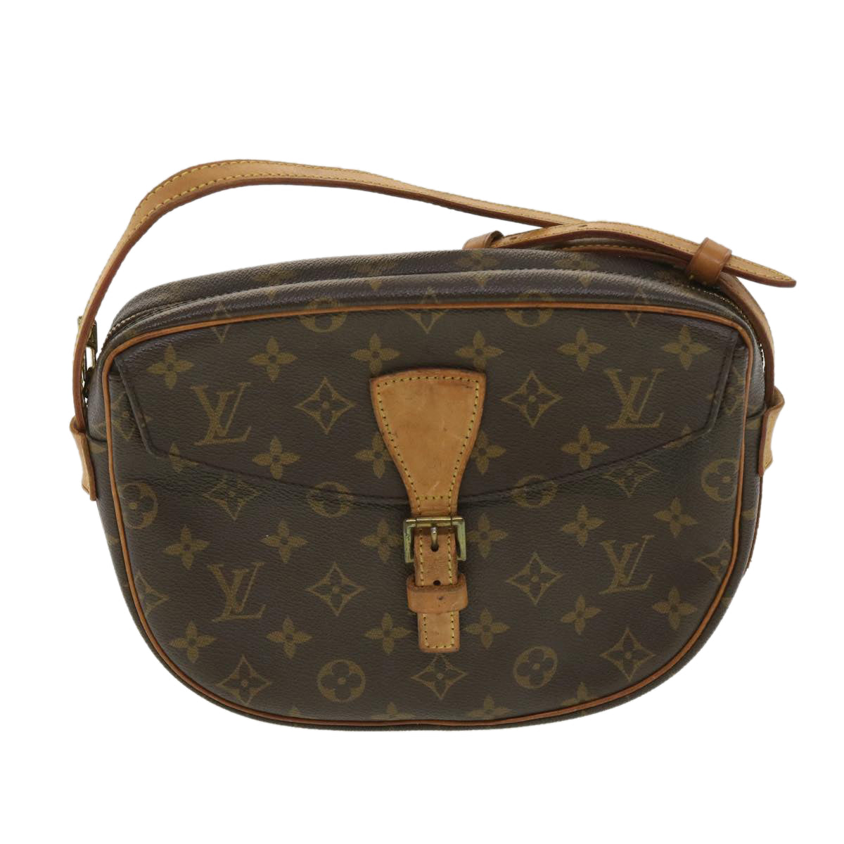 LOUIS VUITTON Monogram Jeune Fille MM Shoulder Bag M51226 LV Auth rd4107