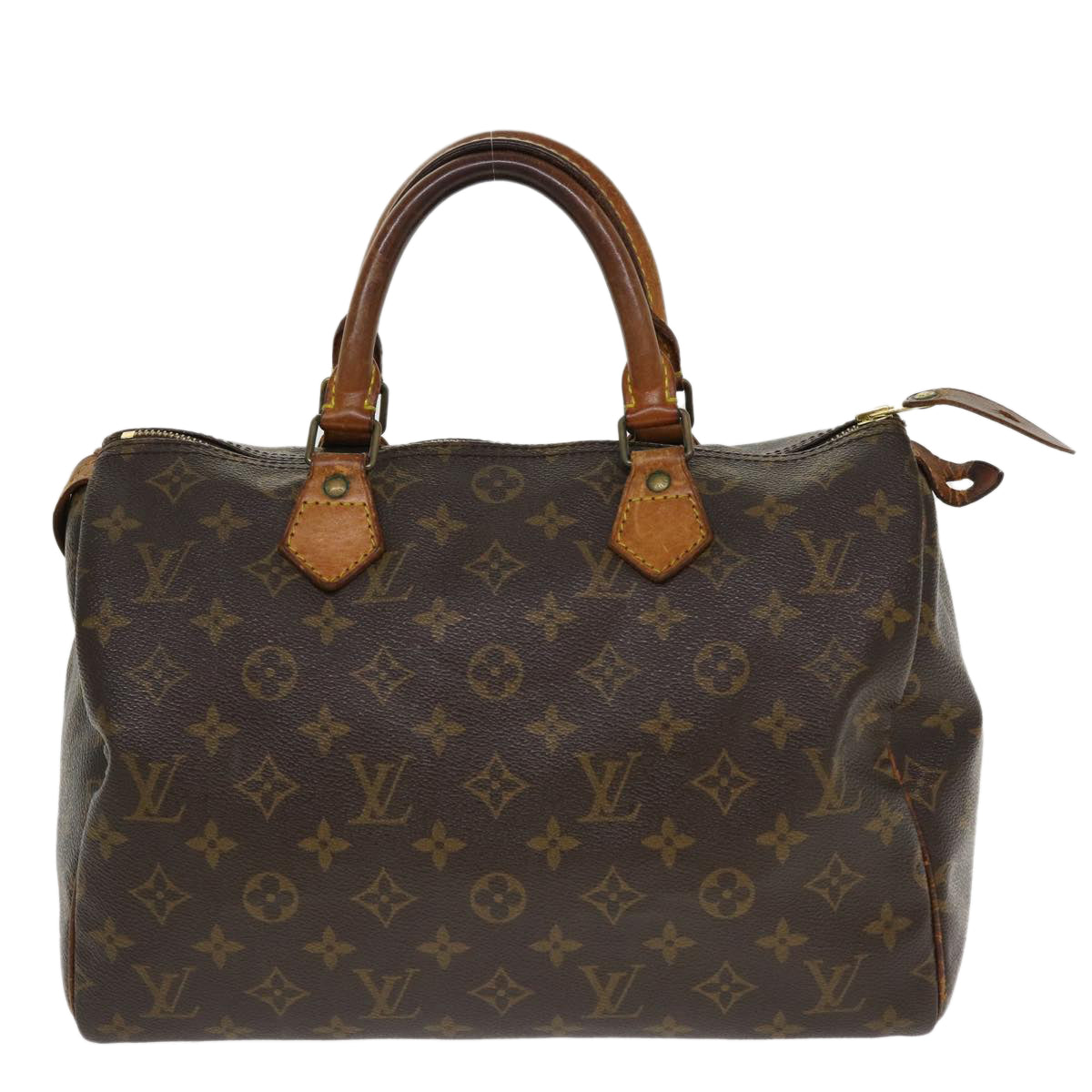 LOUIS VUITTON Monogram Speedy 30 Hand Bag M41526 LV Auth rd4122