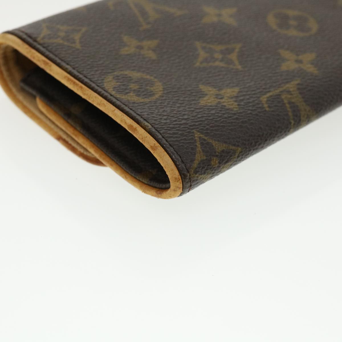 LOUIS VUITTON Monogram Pochette Twin PM Shoulder Bag M51854 LV Auth rd4133