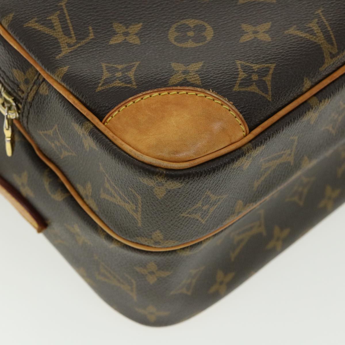 LOUIS VUITTON Monogram Nile Shoulder Bag M45244 LV Auth rd4145