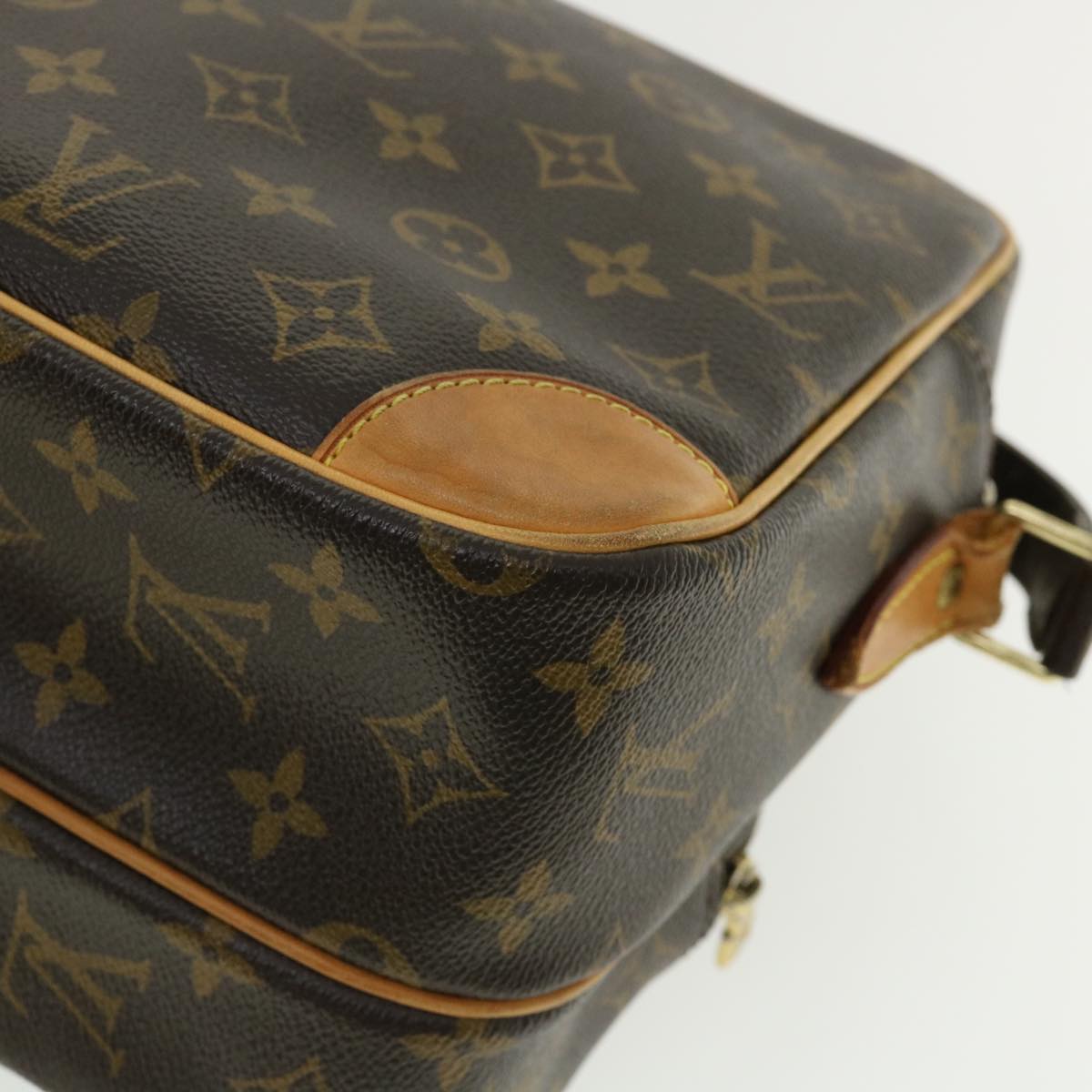 LOUIS VUITTON Monogram Nile Shoulder Bag M45244 LV Auth rd4145