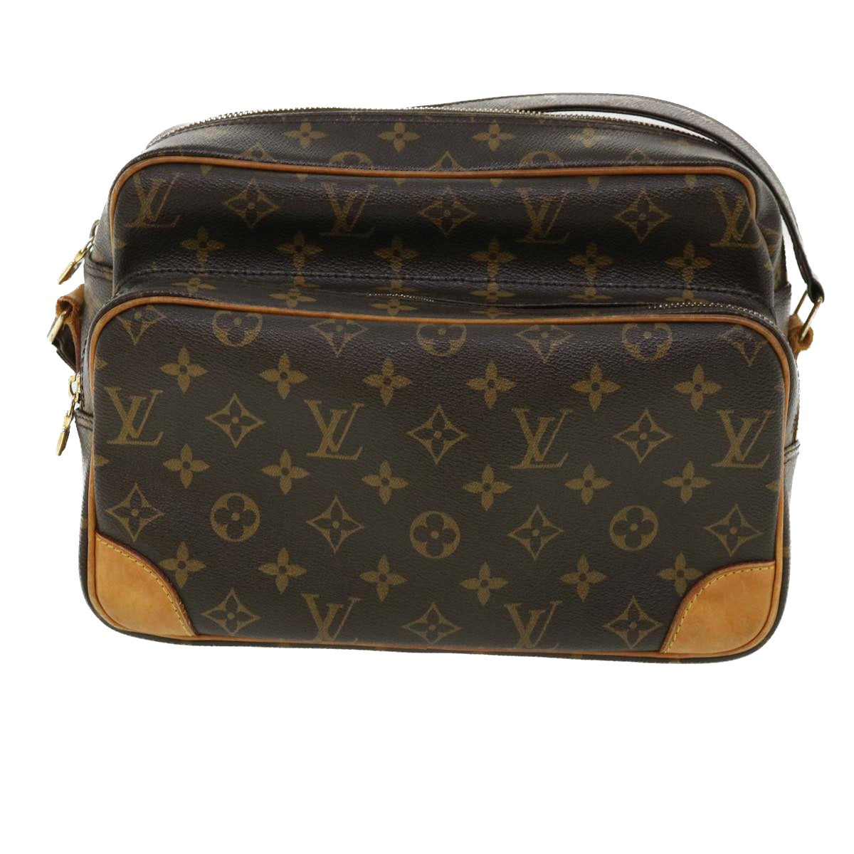 LOUIS VUITTON Monogram Nile Shoulder Bag M45244 LV Auth rd4145