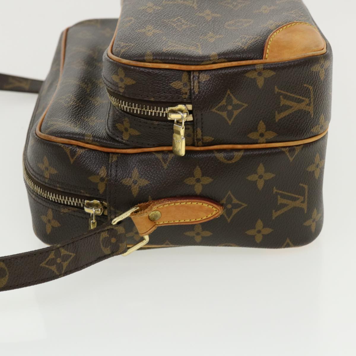 LOUIS VUITTON Monogram Nile Shoulder Bag M45244 LV Auth rd4145