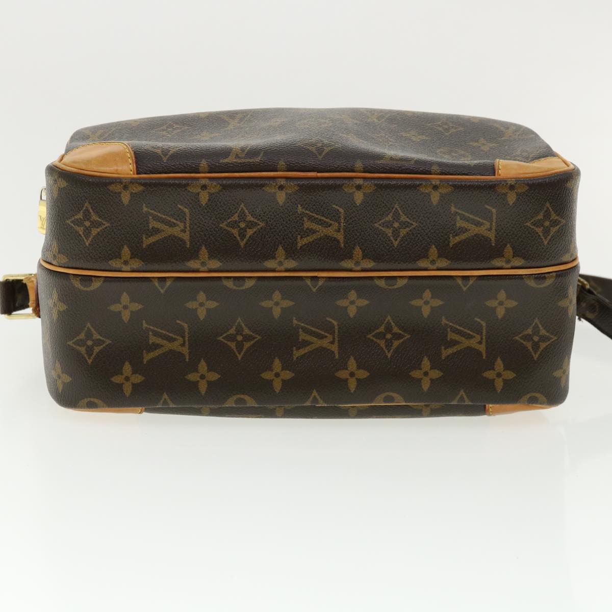 LOUIS VUITTON Monogram Nile Shoulder Bag M45244 LV Auth rd4145