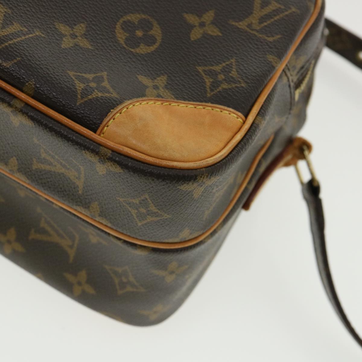 LOUIS VUITTON Monogram Nile Shoulder Bag M45244 LV Auth rd4145