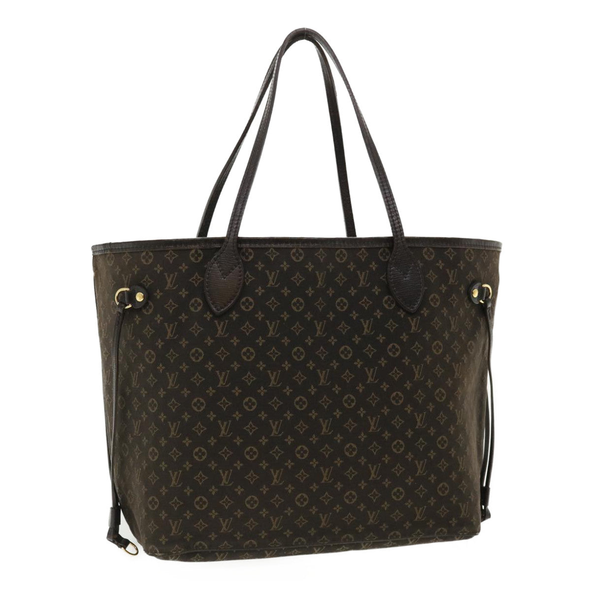 LOUIS VUITTON Monogram Idylle Neverfull MM Tote Bag Brown M40513 LV Auth rd4149