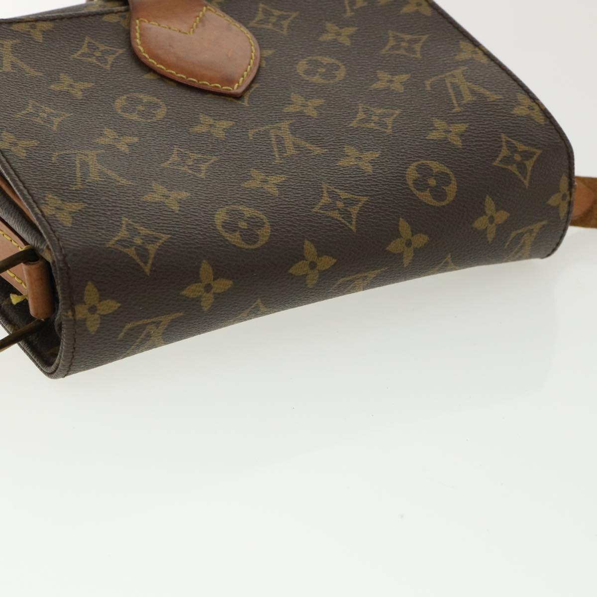 LOUIS VUITTON Monogram Cartouchiere MM Shoulder Bag M51253 LV Auth rd4152