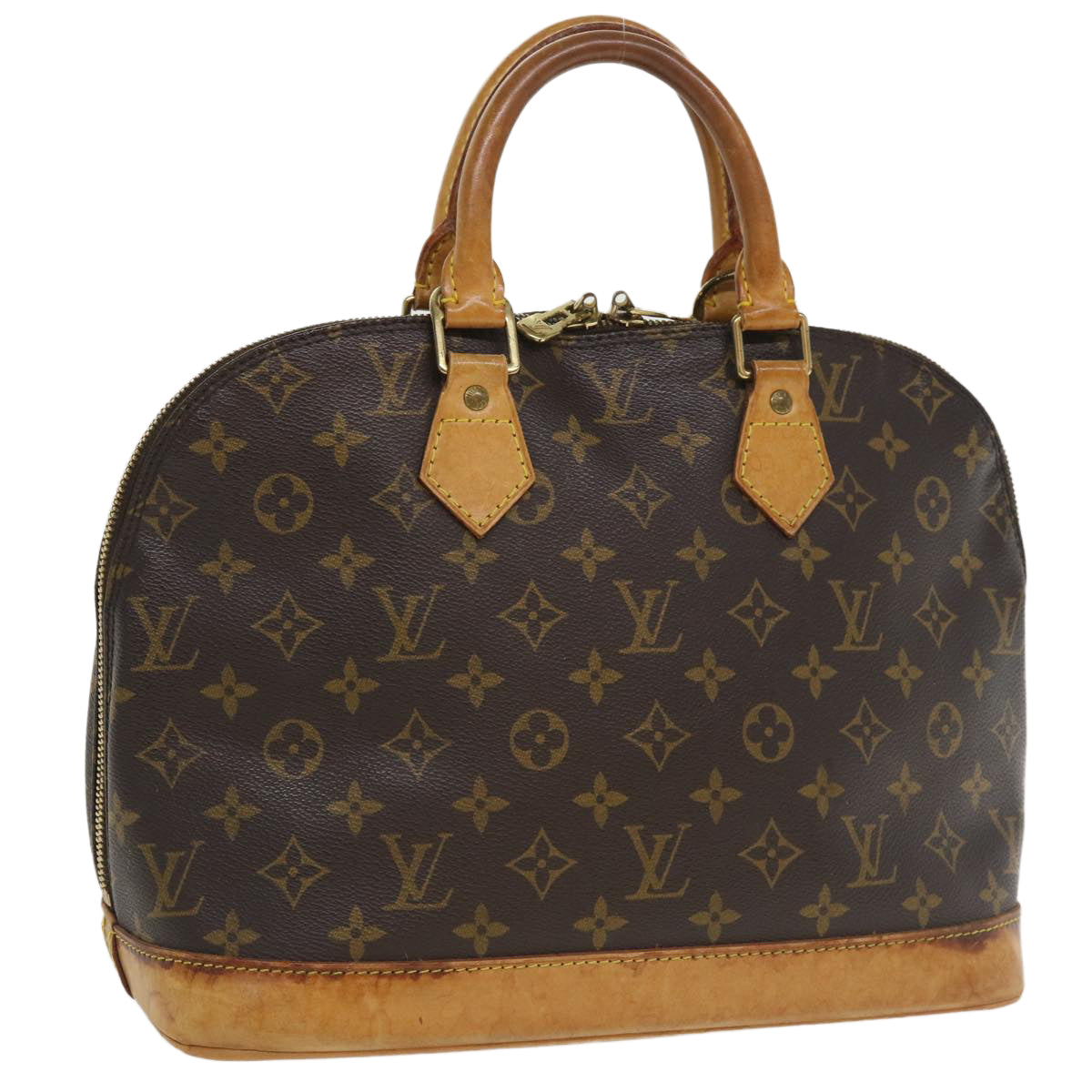 LOUIS VUITTON Monogram Alma Hand Bag M51130 LV Auth rd4187