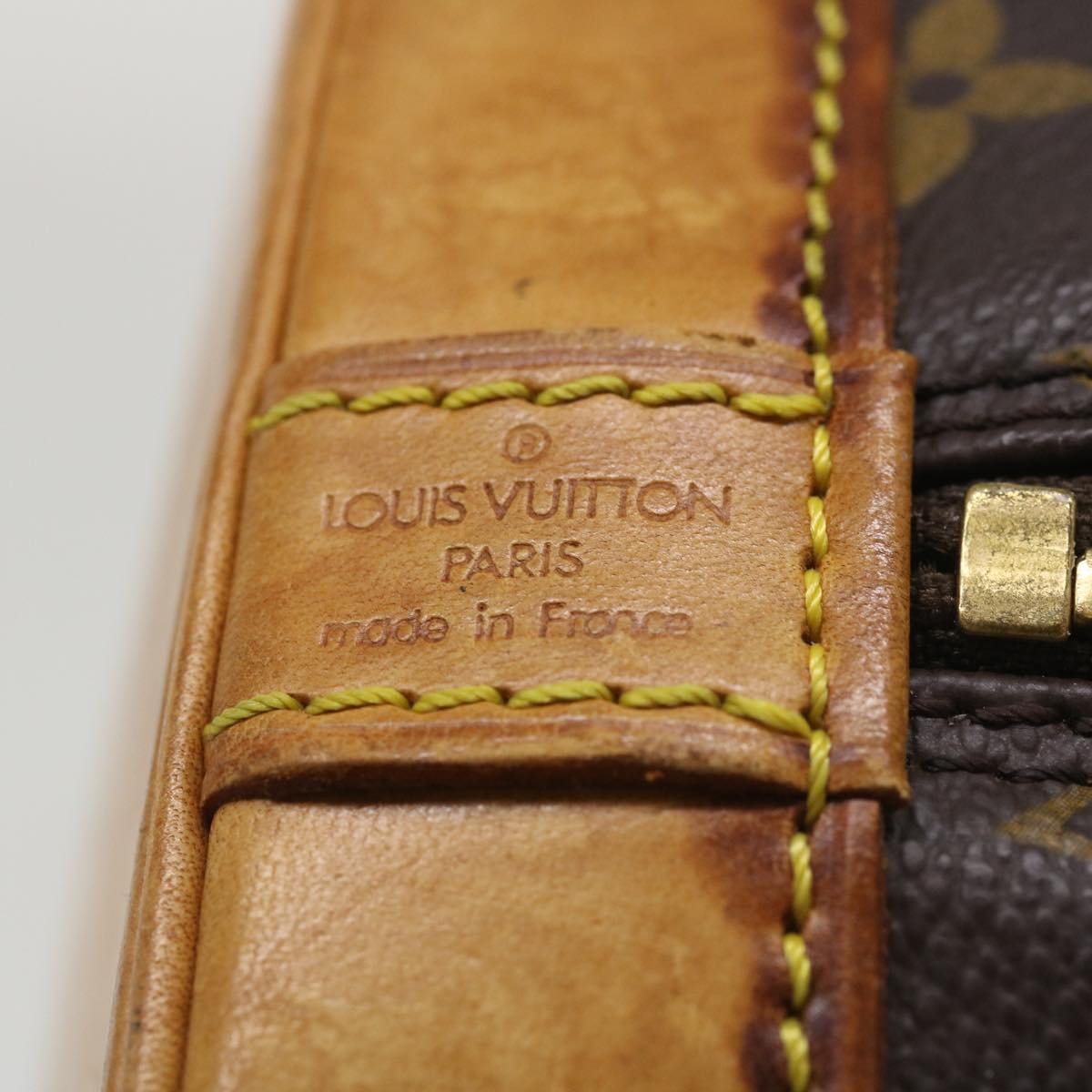 LOUIS VUITTON Monogram Alma Hand Bag M51130 LV Auth rd4187