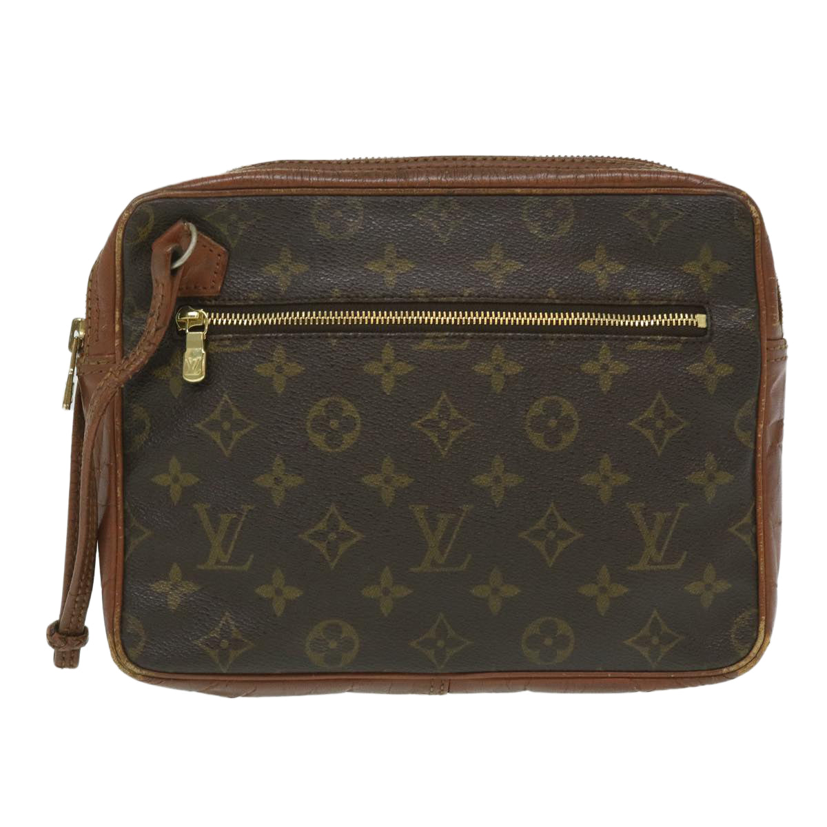 LOUIS VUITTON Monogram Pochette sports Clutch Bag No.183 LV Auth rd4195