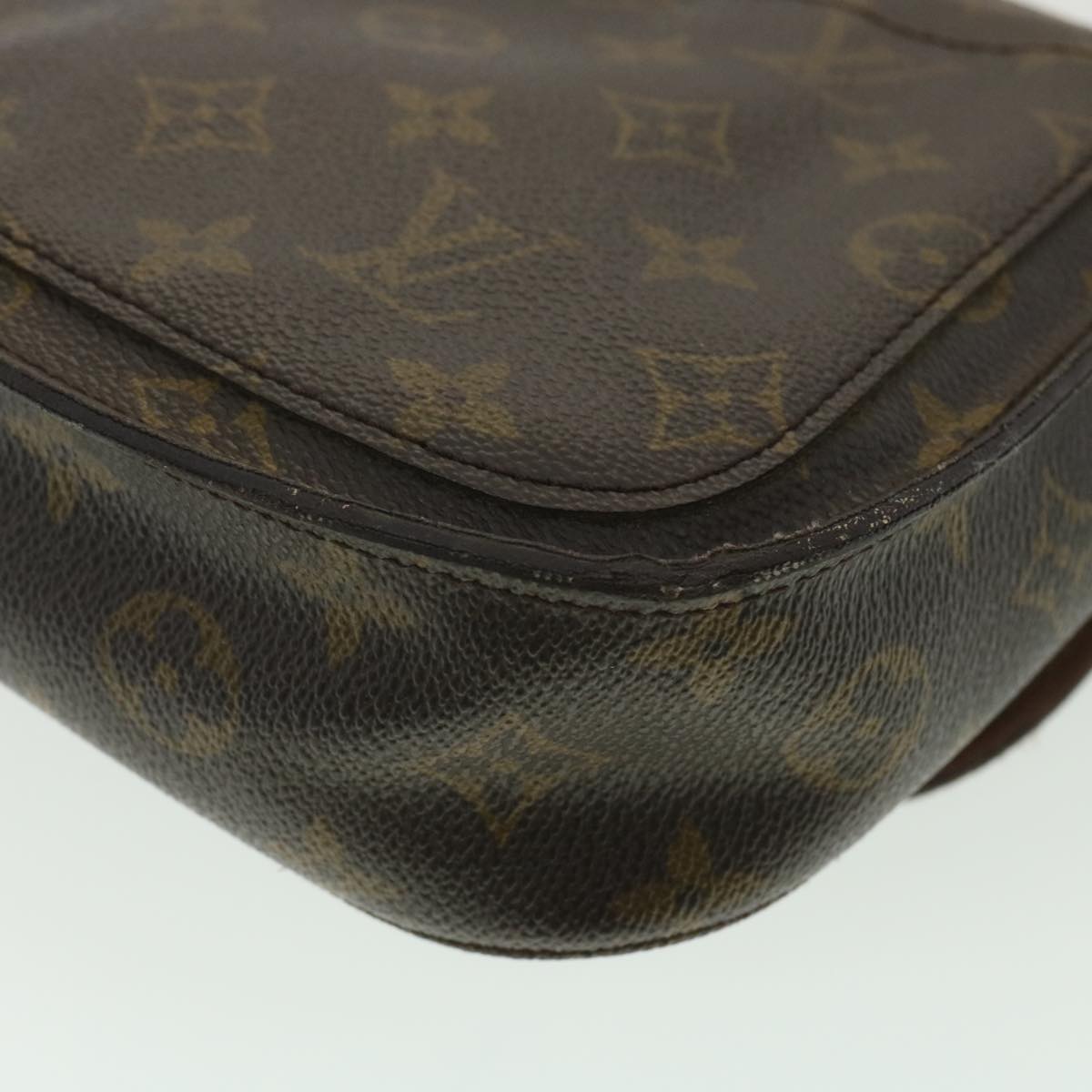 LOUIS VUITTON Monogram Saint Cloud MM Shoulder Bag M51243 LV Auth rd4200