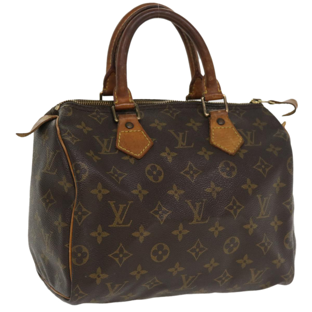 LOUIS VUITTON Monogram Speedy 25 Hand Bag M41528 LV Auth rd4201