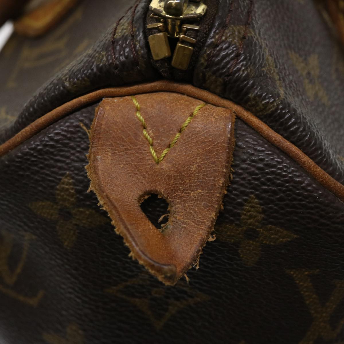 LOUIS VUITTON Monogram Speedy 25 Hand Bag M41528 LV Auth rd4201