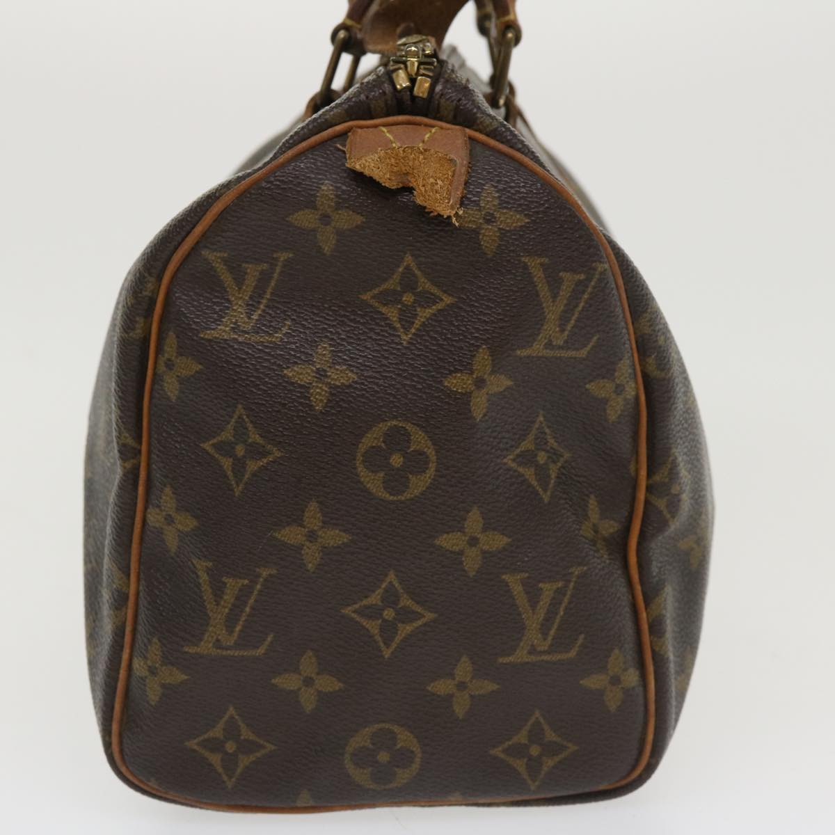 LOUIS VUITTON Monogram Speedy 25 Hand Bag M41528 LV Auth rd4201