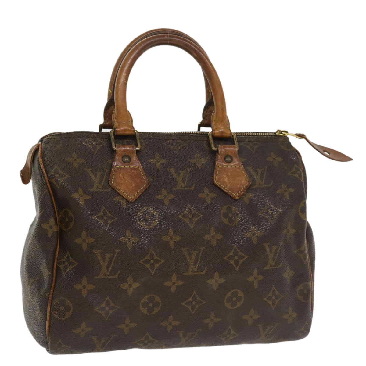 LOUIS VUITTON Monogram Speedy 25 Hand Bag M41528 LV Auth rd4202