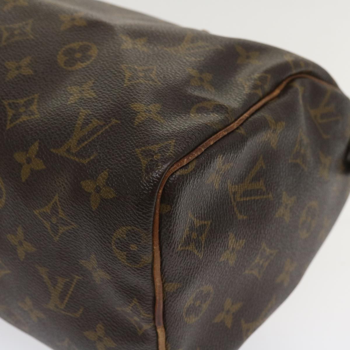 LOUIS VUITTON Monogram Speedy 25 Hand Bag M41528 LV Auth rd4202