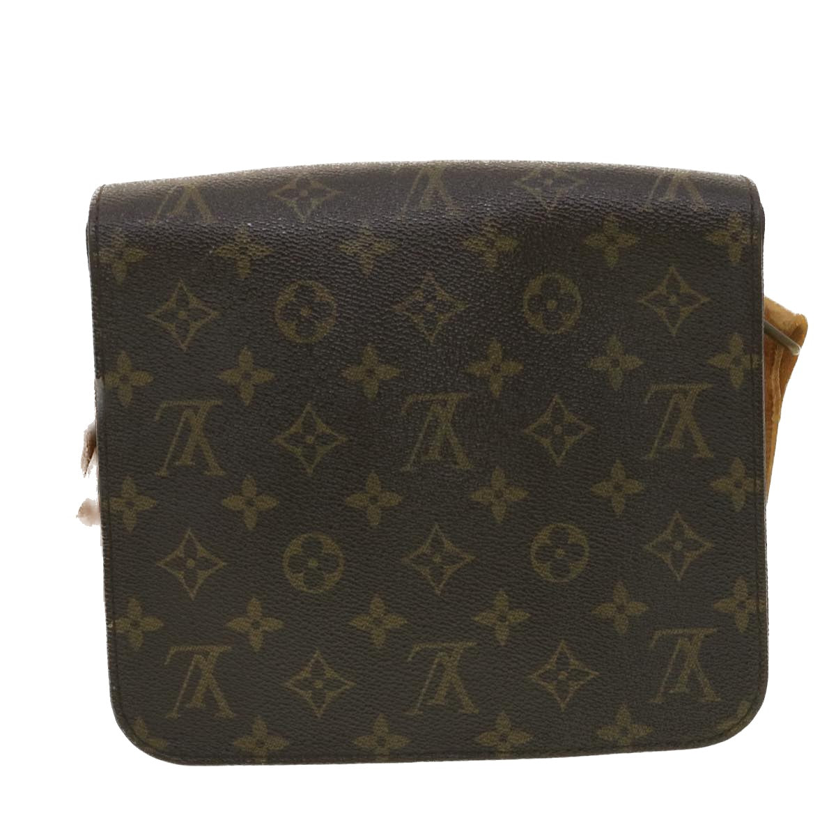 LOUIS VUITTON Monogram Cartouchiere MM Shoulder Bag M51253 LV Auth rd4205