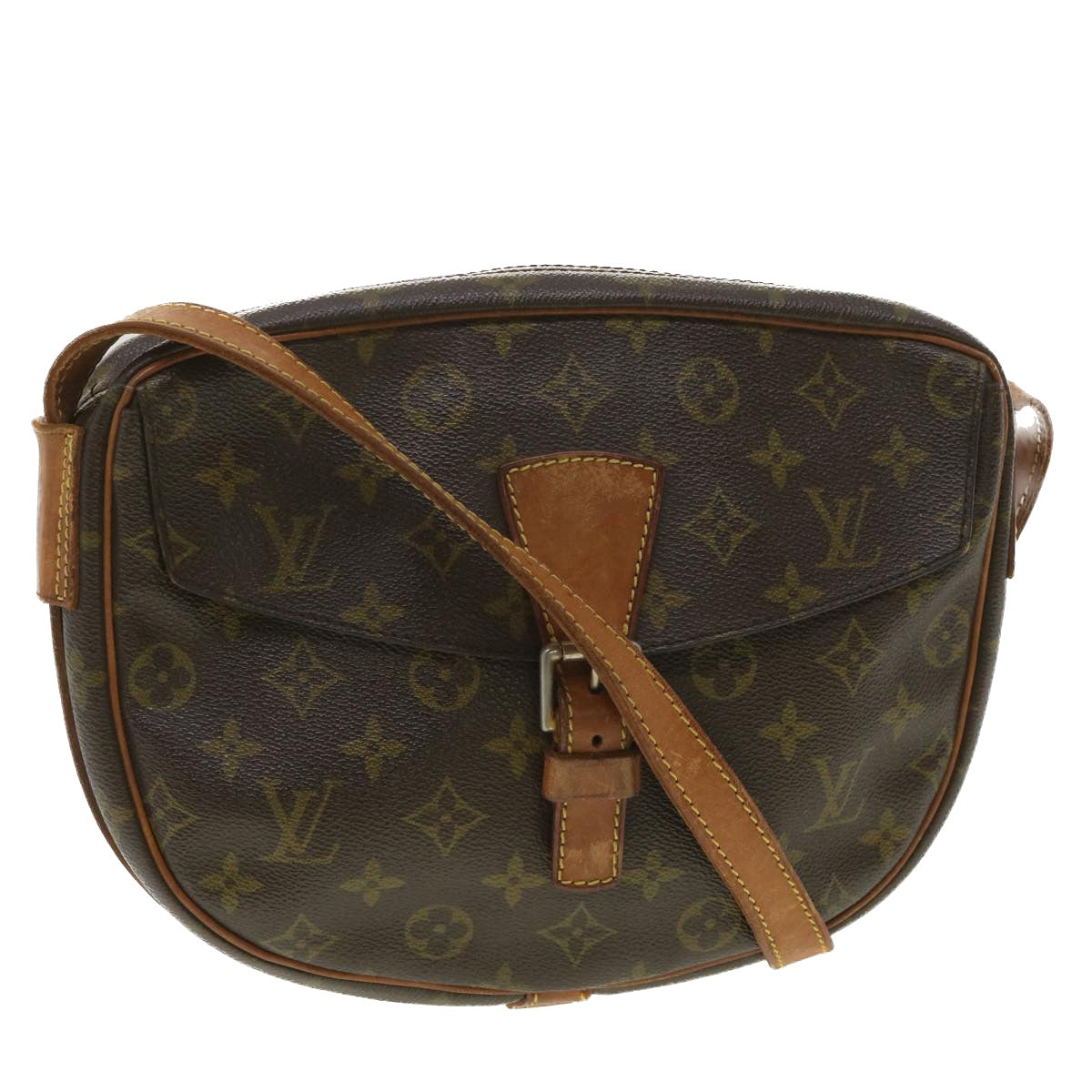 LOUIS VUITTON Monogram Jeune Fille MM Shoulder Bag Vintage M51226 LV Auth rd4207