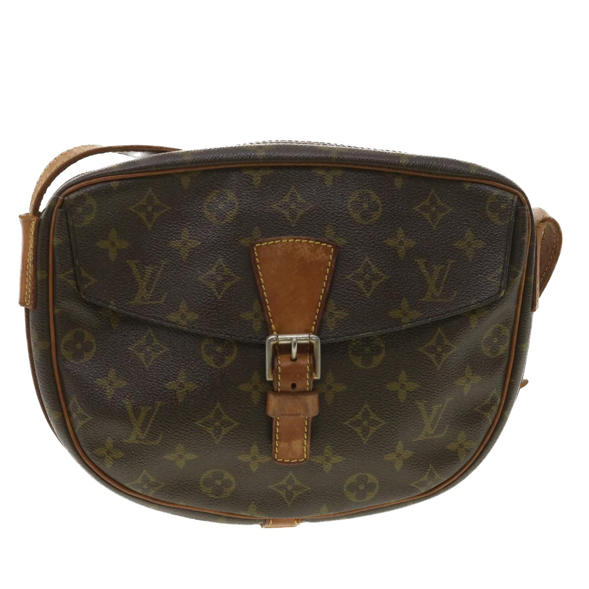 LOUIS VUITTON Monogram Jeune Fille MM Shoulder Bag Vintage M51226 LV Auth rd4207