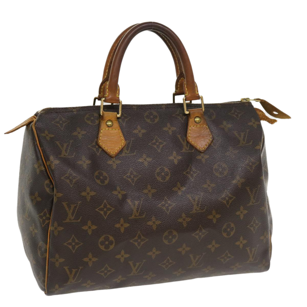 LOUIS VUITTON Monogram Speedy 30 Hand Bag M41526 LV Auth rd4219