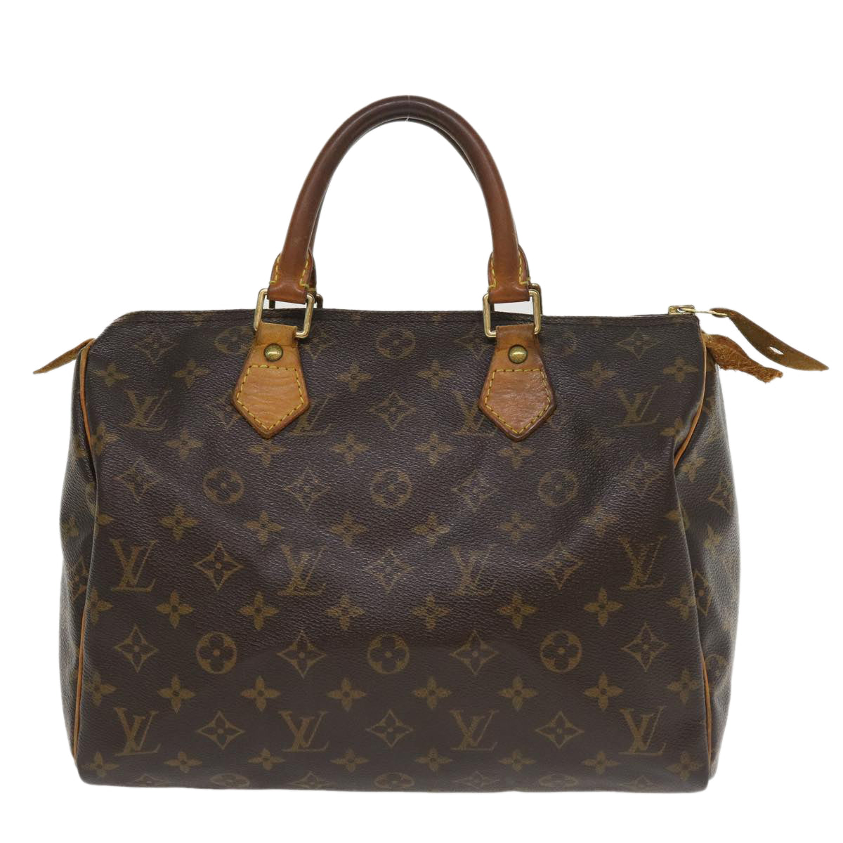 LOUIS VUITTON Monogram Speedy 30 Hand Bag M41526 LV Auth rd4219