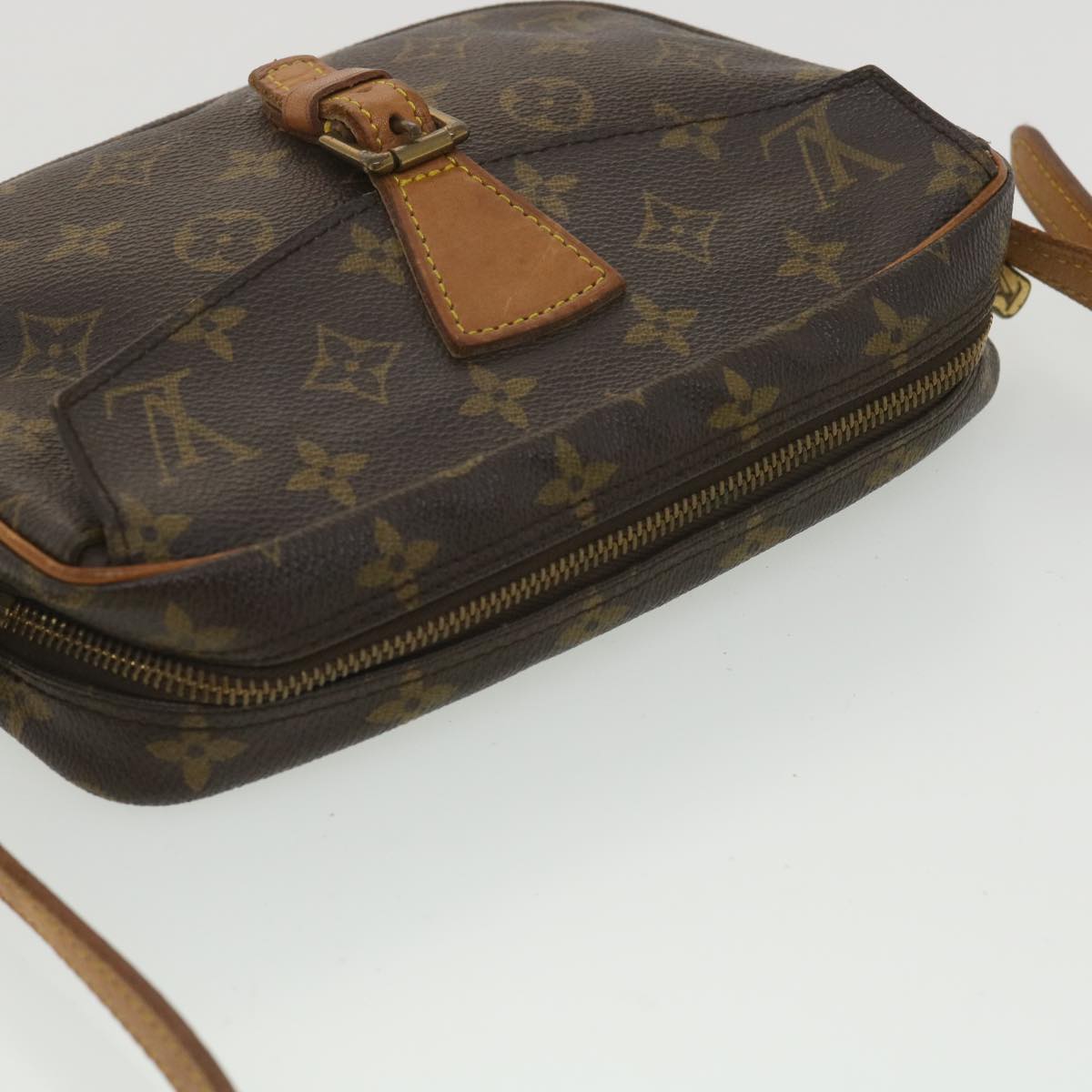 LOUIS VUITTON Monogram Jeune Fille PM Shoulder Bag M51227 LV Auth rd4251