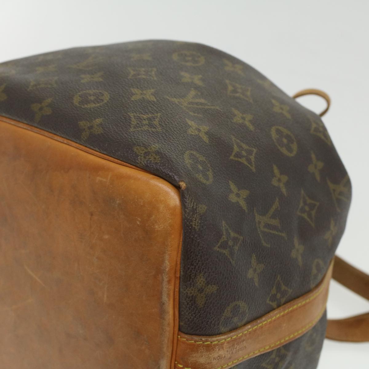 LOUIS VUITTON Monogram Petit Noe Shoulder Bag M42226 LV Auth rd4267