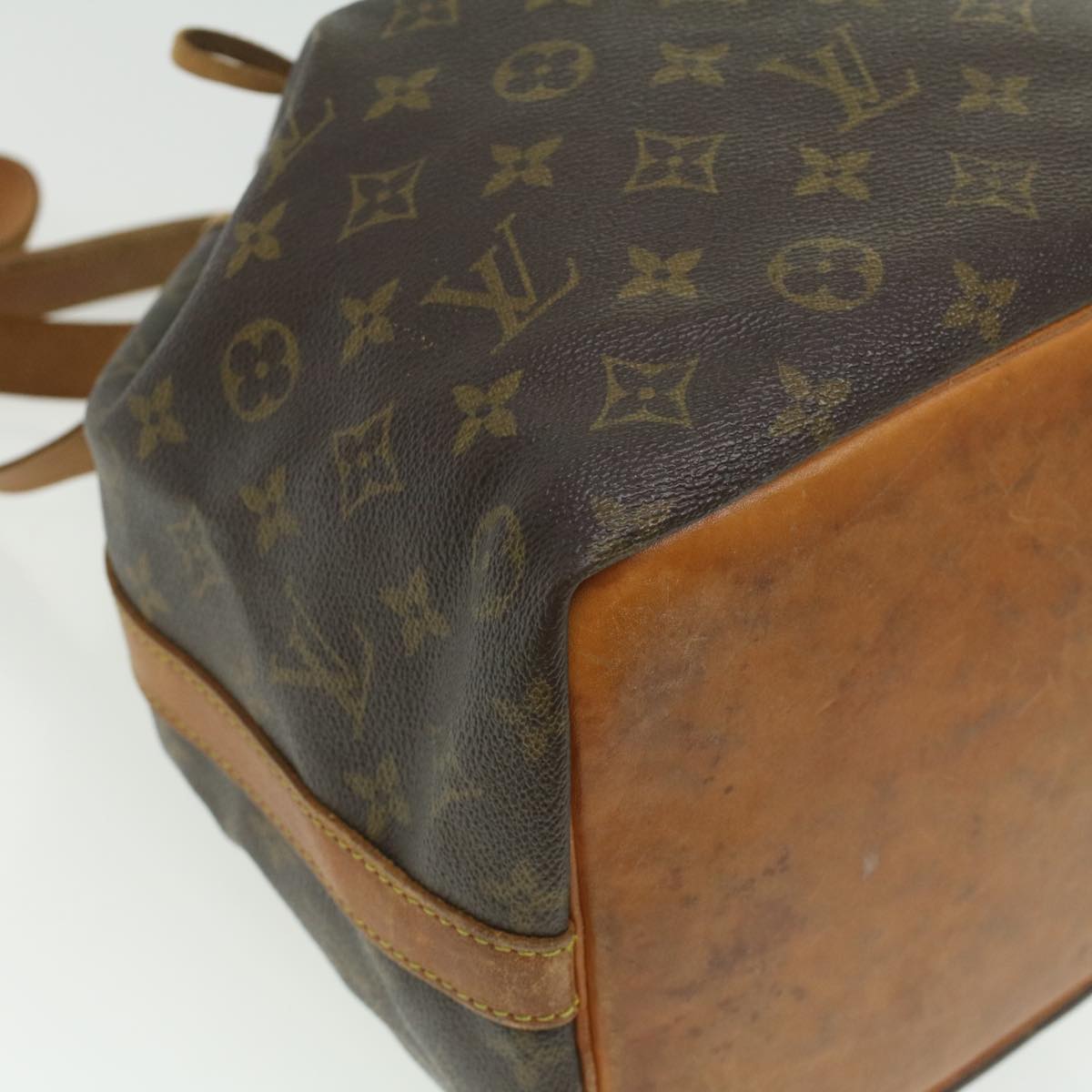 LOUIS VUITTON Monogram Petit Noe Shoulder Bag M42226 LV Auth rd4267