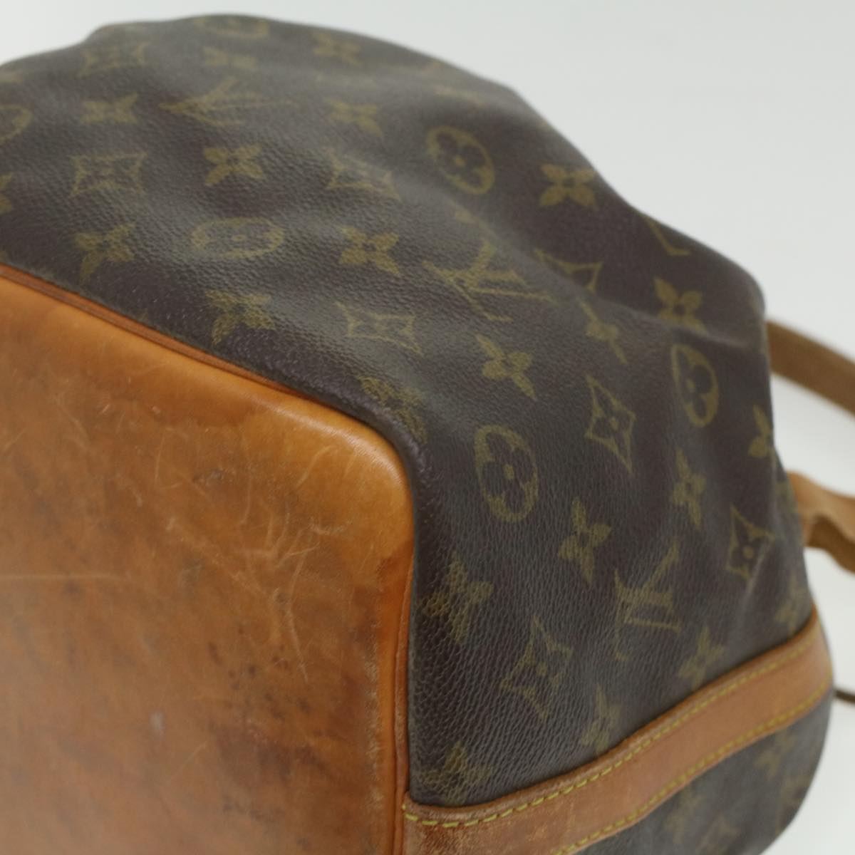 LOUIS VUITTON Monogram Petit Noe Shoulder Bag M42226 LV Auth rd4267