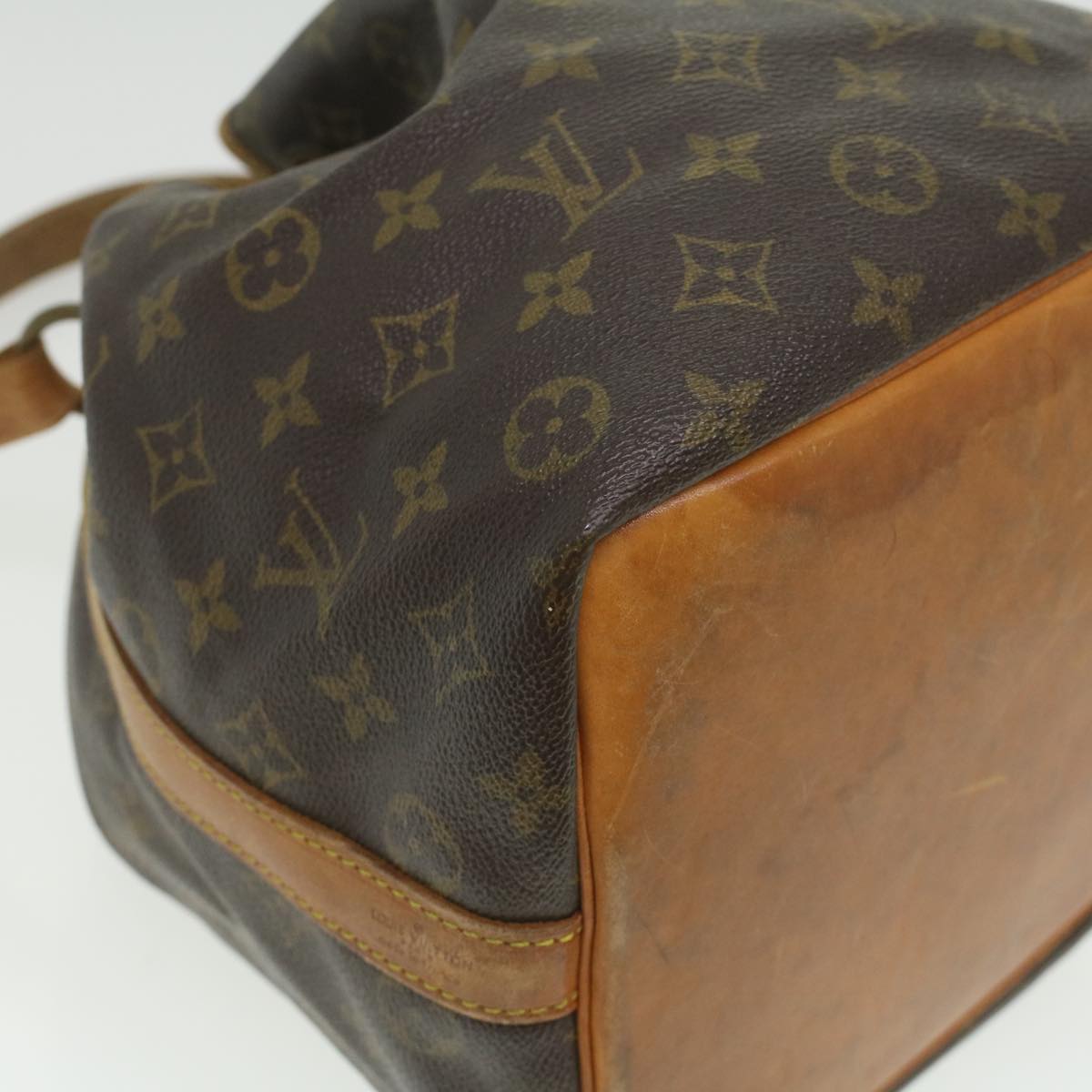 LOUIS VUITTON Monogram Petit Noe Shoulder Bag M42226 LV Auth rd4267