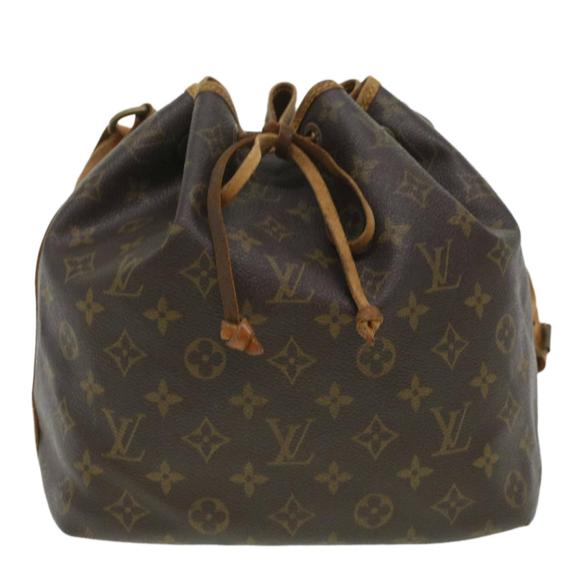 LOUIS VUITTON Monogram Petit Noe Shoulder Bag M42226 LV Auth rd4267