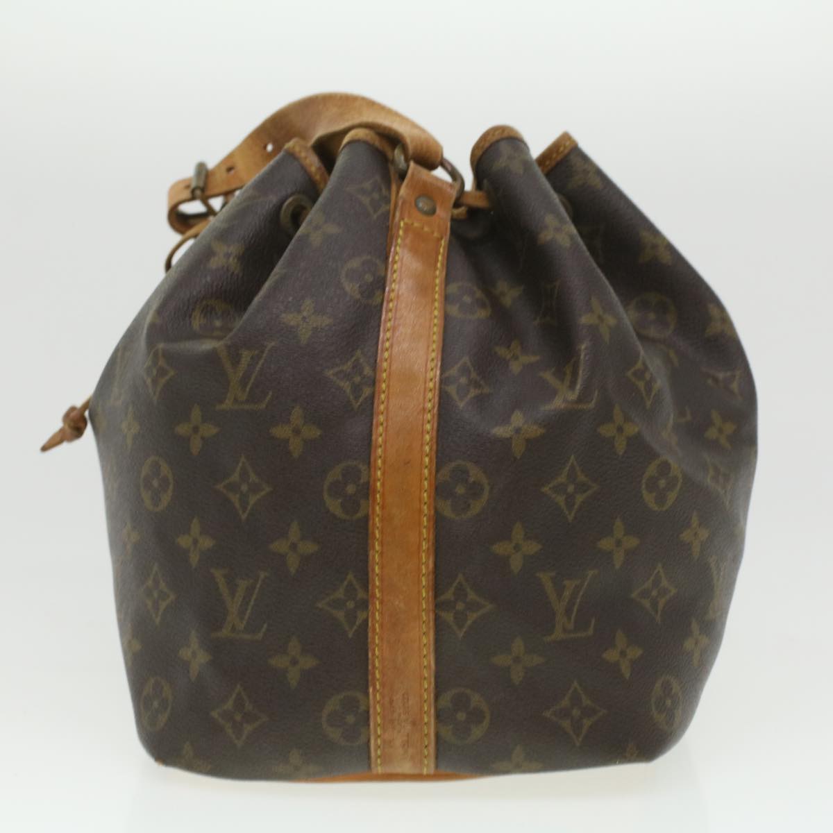 LOUIS VUITTON Monogram Petit Noe Shoulder Bag M42226 LV Auth rd4267