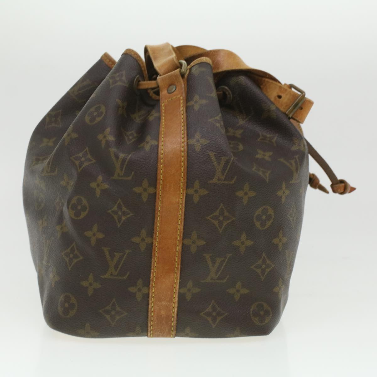 LOUIS VUITTON Monogram Petit Noe Shoulder Bag M42226 LV Auth rd4267