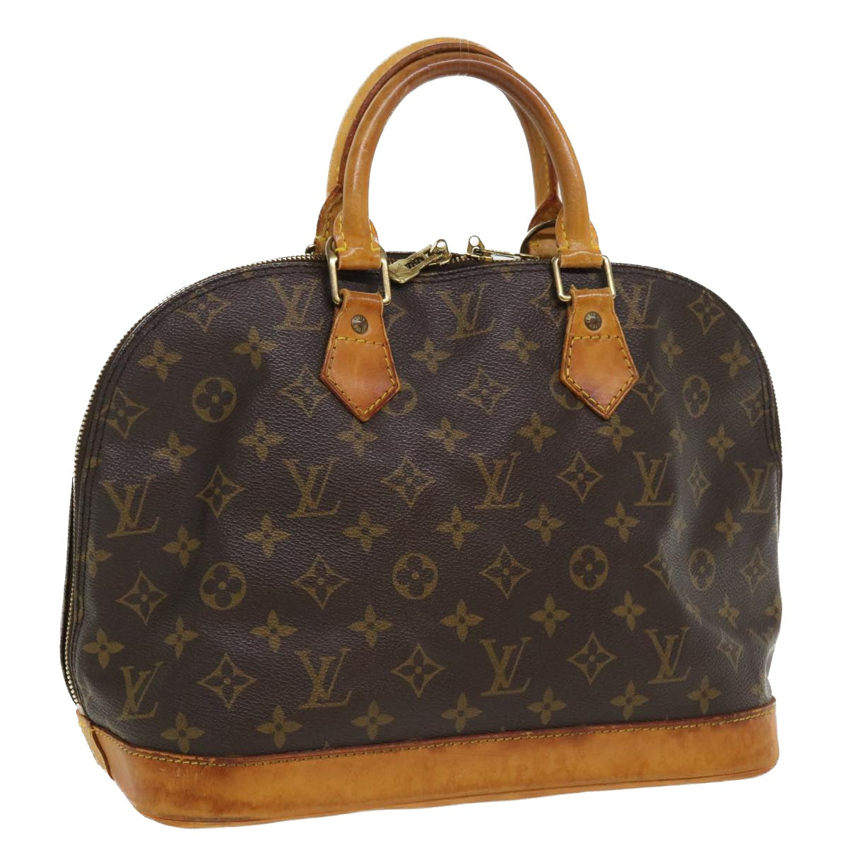 LOUIS VUITTON Monogram Alma Hand Bag M51130 LV Auth rd4304