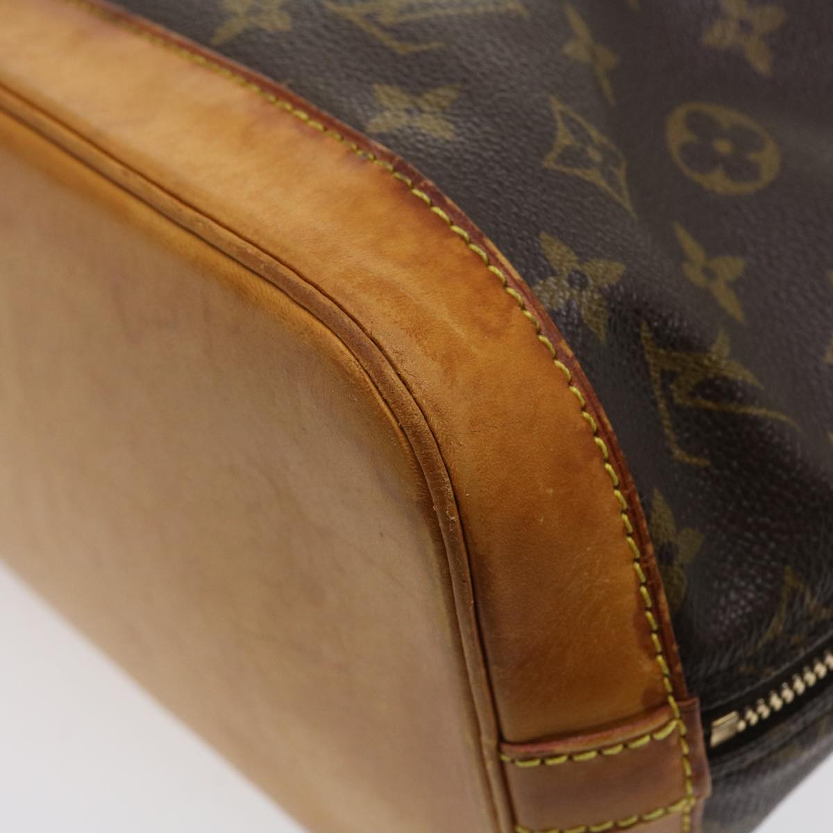 LOUIS VUITTON Monogram Alma Hand Bag M51130 LV Auth rd4304