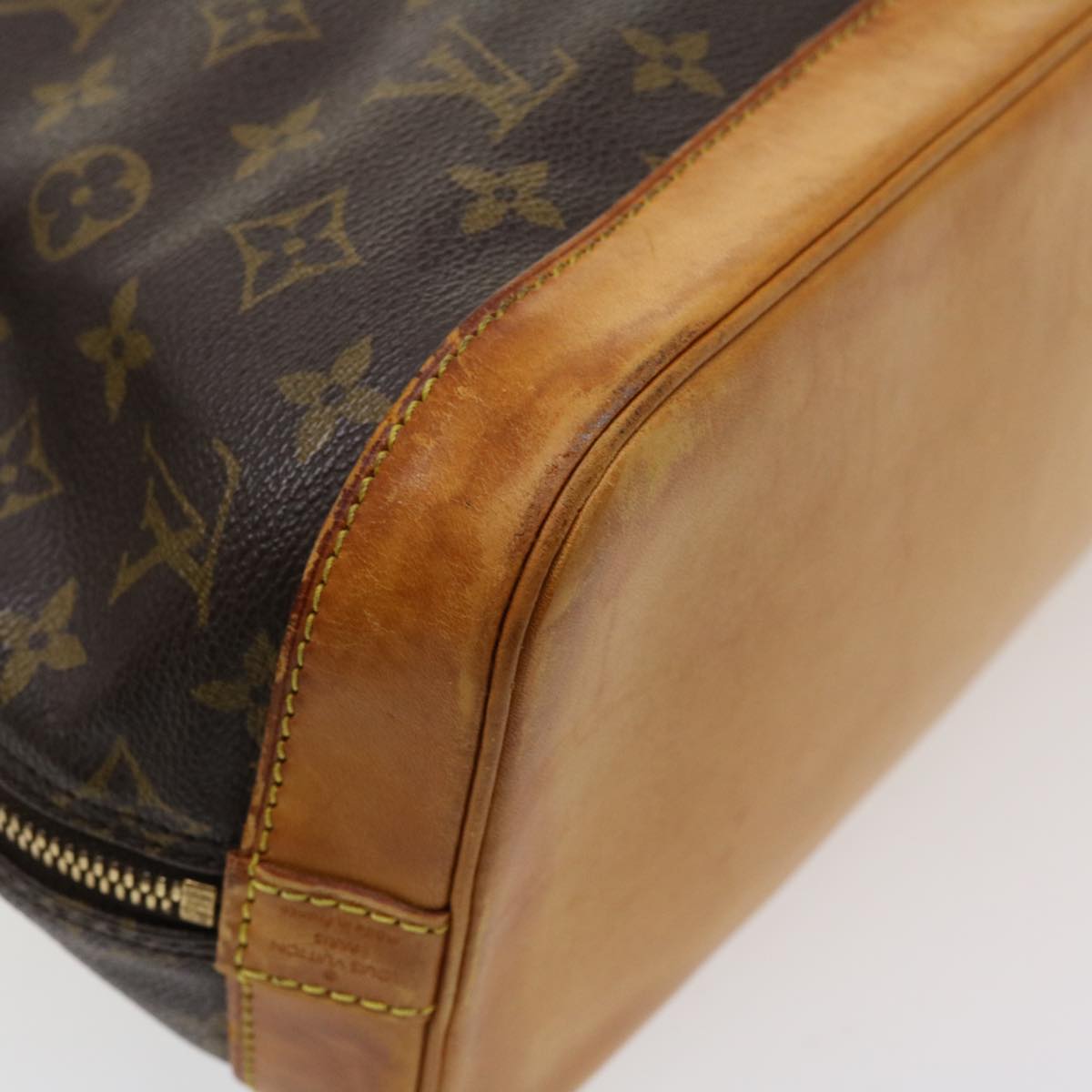 LOUIS VUITTON Monogram Alma Hand Bag M51130 LV Auth rd4304