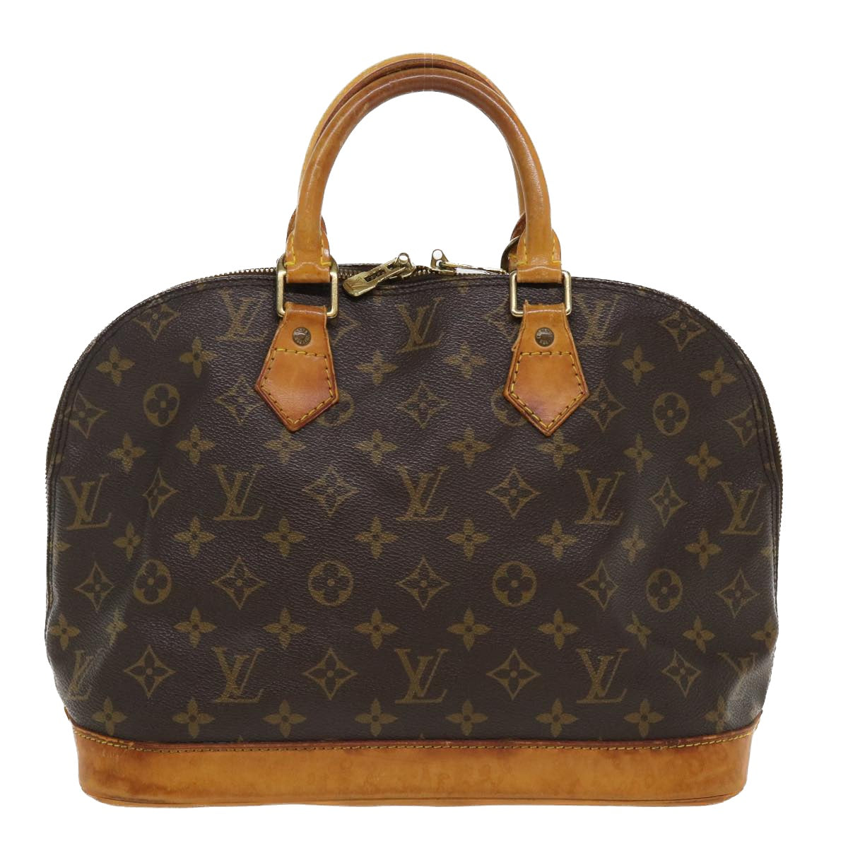 LOUIS VUITTON Monogram Alma Hand Bag M51130 LV Auth rd4304