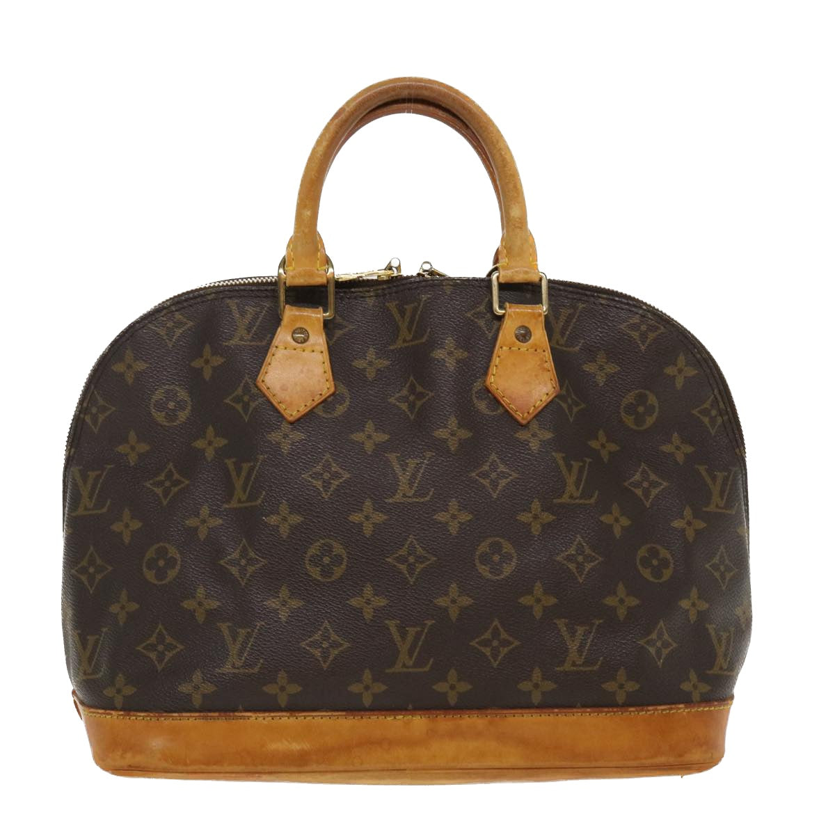 LOUIS VUITTON Monogram Alma Hand Bag M51130 LV Auth rd4304