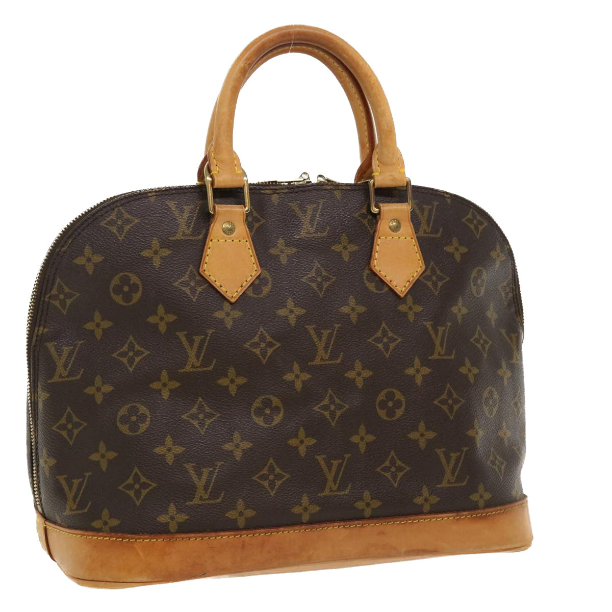 LOUIS VUITTON Monogram Alma Hand Bag M51130 LV Auth rd4316