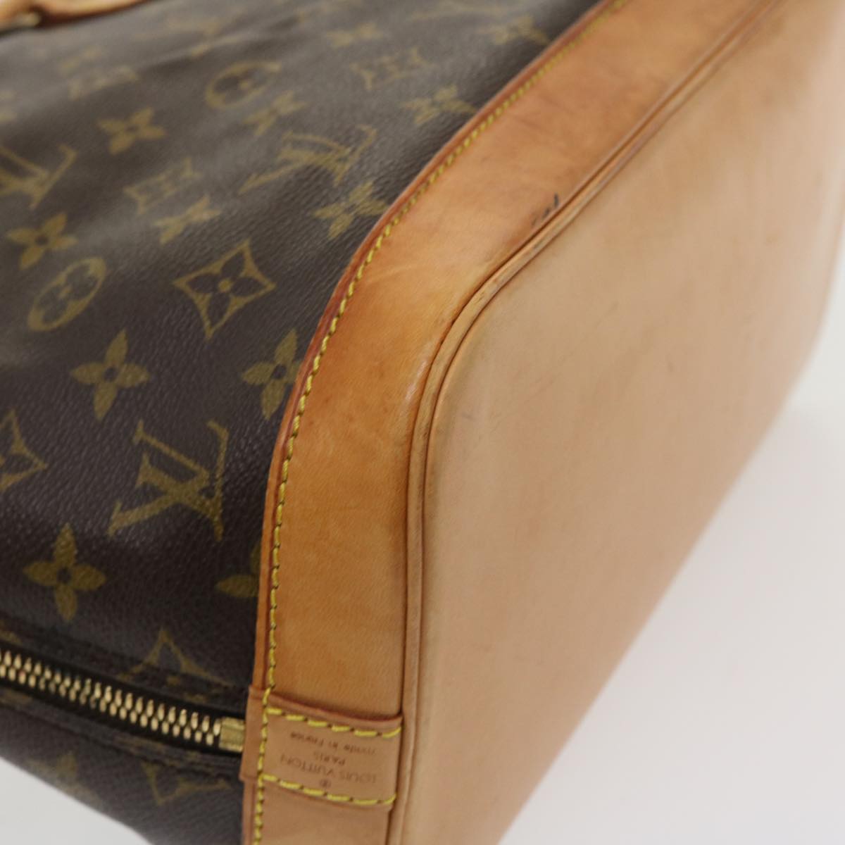 LOUIS VUITTON Monogram Alma Hand Bag M51130 LV Auth rd4316