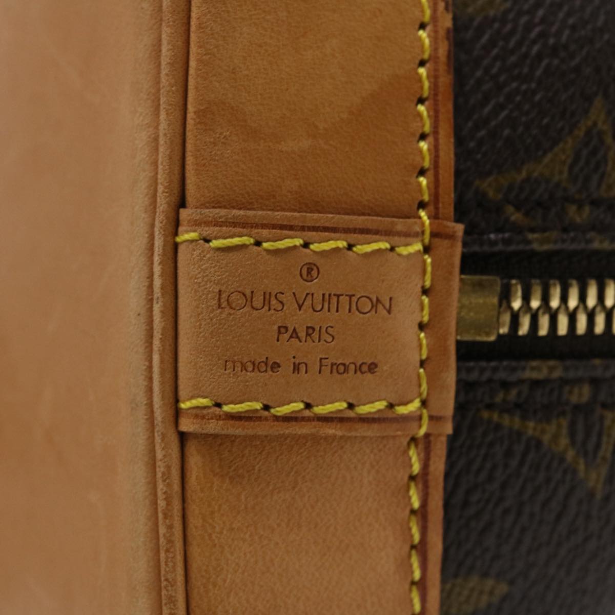 LOUIS VUITTON Monogram Alma Hand Bag M51130 LV Auth rd4316