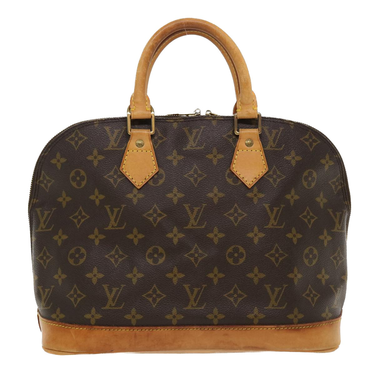 LOUIS VUITTON Monogram Alma Hand Bag M51130 LV Auth rd4316