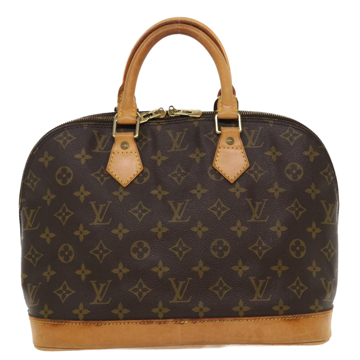 LOUIS VUITTON Monogram Alma Hand Bag M51130 LV Auth rd4316