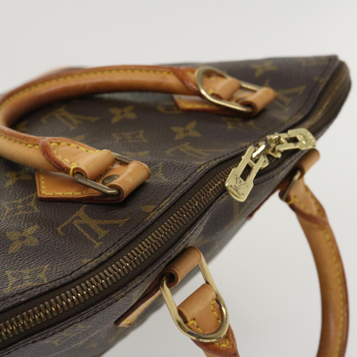 LOUIS VUITTON Monogram Alma Hand Bag M51130 LV Auth rd4316