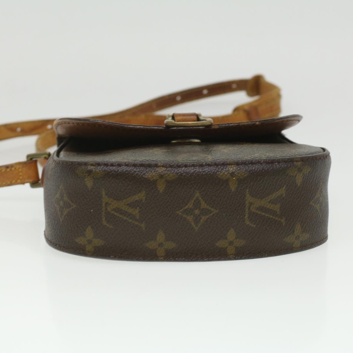 LOUIS VUITTON Monogram Saint Cloud PM Shoulder Bag M51244 LV Auth rd4322